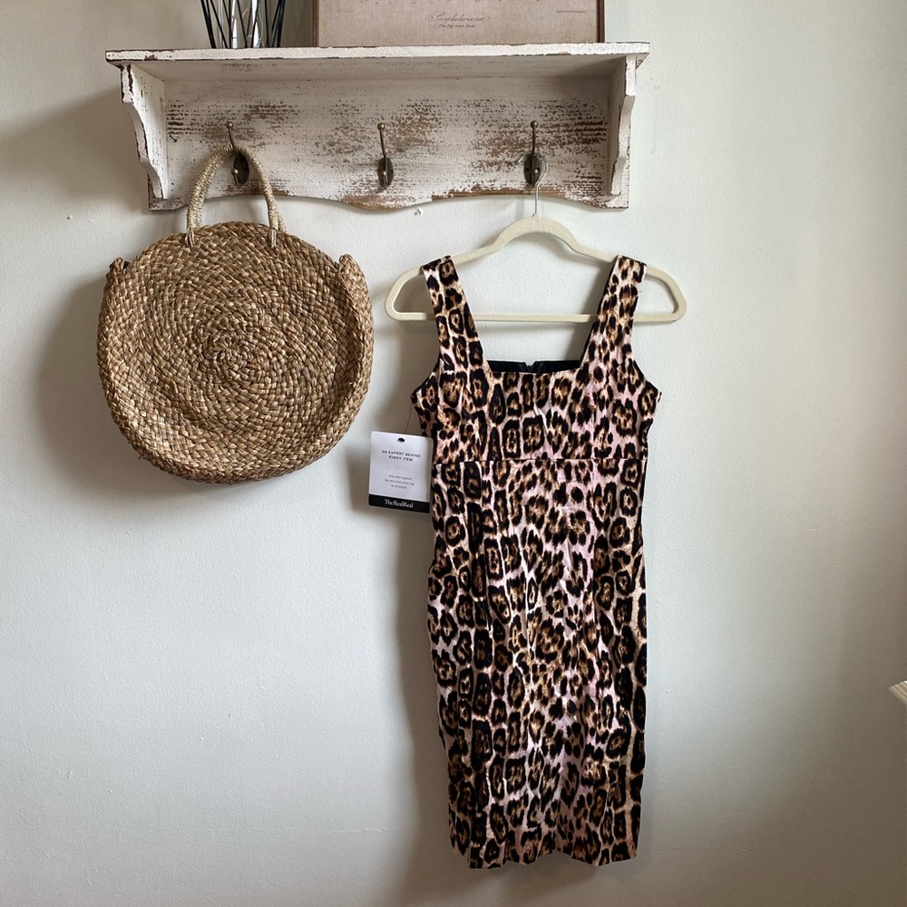 Alice + Olivia leopard dress